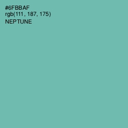 #6FBBAF - Neptune Color Image