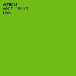#6FBC15 - Lima Color Image