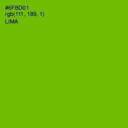 #6FBD01 - Lima Color Image