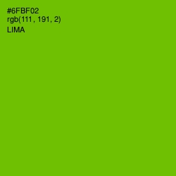 #6FBF02 - Lima Color Image