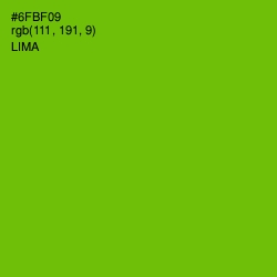 #6FBF09 - Lima Color Image
