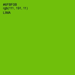 #6FBF0B - Lima Color Image