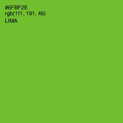 #6FBF2E - Lima Color Image