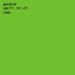 #6FBF2F - Lima Color Image