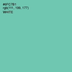 #6FC7B1 - De York Color Image