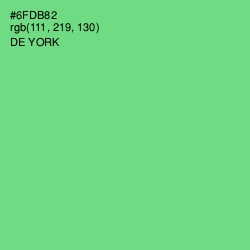 #6FDB82 - De York Color Image