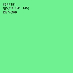 #6FF191 - De York Color Image