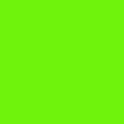 #6FF20C - Bright Green Color Image