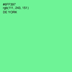 #6FF397 - De York Color Image