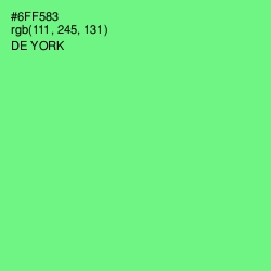 #6FF583 - De York Color Image