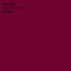 #700330 - Siren Color Image