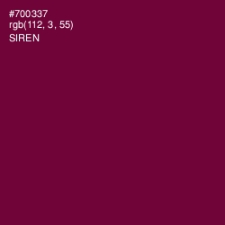 #700337 - Siren Color Image