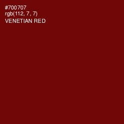 #700707 - Venetian Red Color Image