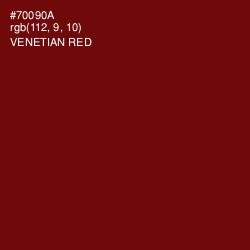 #70090A - Venetian Red Color Image