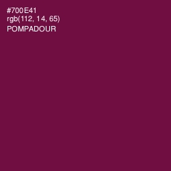 #700E41 - Pompadour Color Image