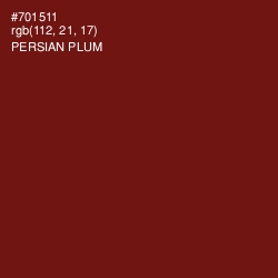 #701511 - Persian Plum Color Image