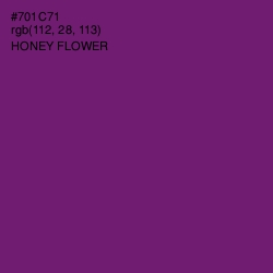 #701C71 - Honey Flower Color Image