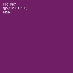 #701F67 - Finn Color Image