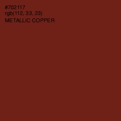 #702117 - Metallic Copper Color Image