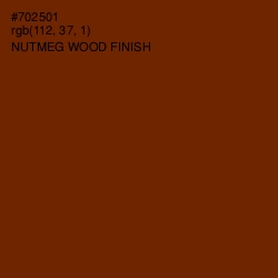 #702501 - Nutmeg Wood Finish Color Image