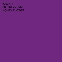 #70277F - Honey Flower Color Image