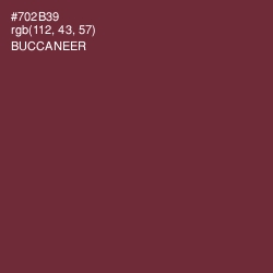 #702B39 - Buccaneer Color Image