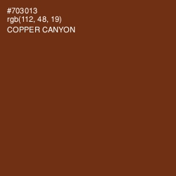 #703013 - Copper Canyon Color Image