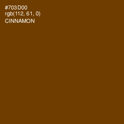 #703D00 - Cinnamon Color Image