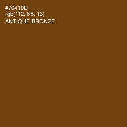 #70410D - Antique Bronze Color Image