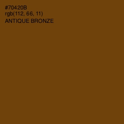 #70420B - Antique Bronze Color Image