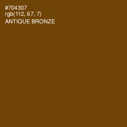 #704307 - Antique Bronze Color Image