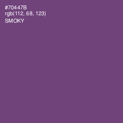 #70447B - Smoky Color Image