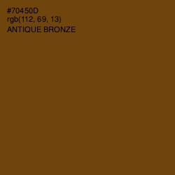 #70450D - Antique Bronze Color Image