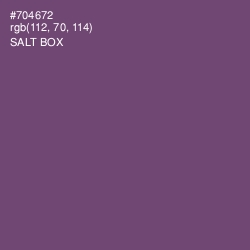 #704672 - Salt Box Color Image