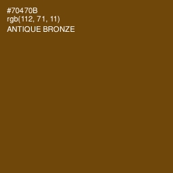 #70470B - Antique Bronze Color Image
