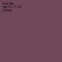 #70475B - Ferra Color Image