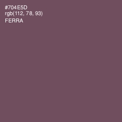 #704E5D - Ferra Color Image