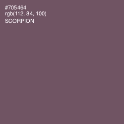 #705464 - Scorpion Color Image