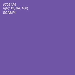 #7054A6 - Scampi Color Image