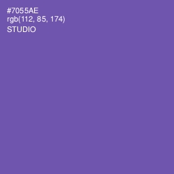 #7055AE - Studio Color Image