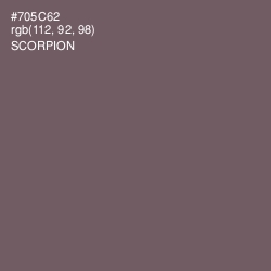#705C62 - Scorpion Color Image