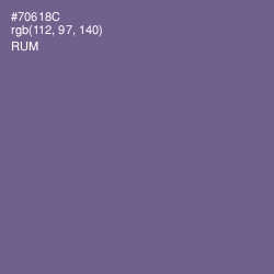 #70618C - Rum Color Image