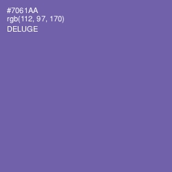 #7061AA - Deluge Color Image