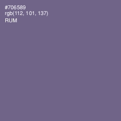 #706589 - Rum Color Image