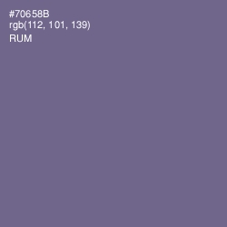#70658B - Rum Color Image