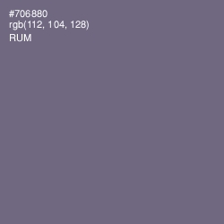 #706880 - Rum Color Image