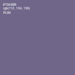 #70688B - Rum Color Image