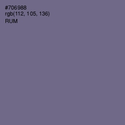 #706988 - Rum Color Image