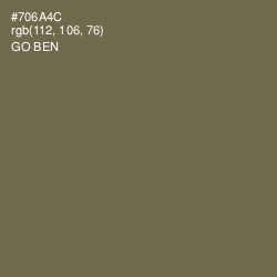 #706A4C - Go Ben Color Image