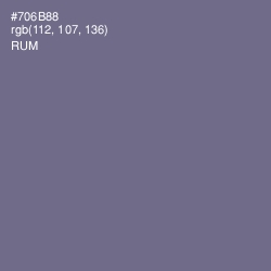 #706B88 - Rum Color Image